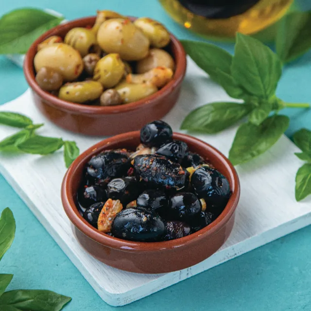 Gourmet Turkish Olives Selection